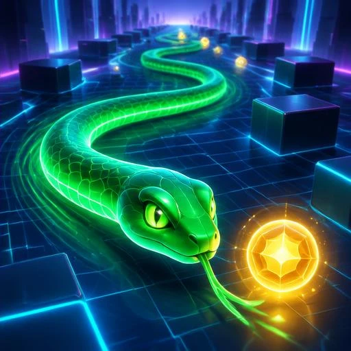Capa de Snake Rush